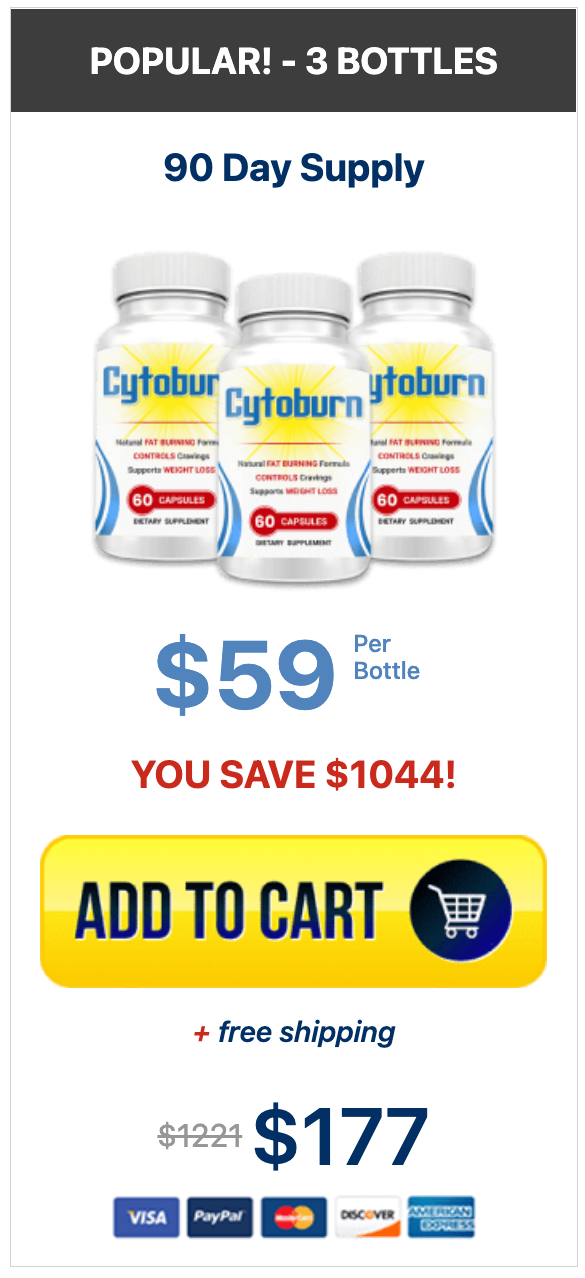 CytoBurn - 3 Bottles